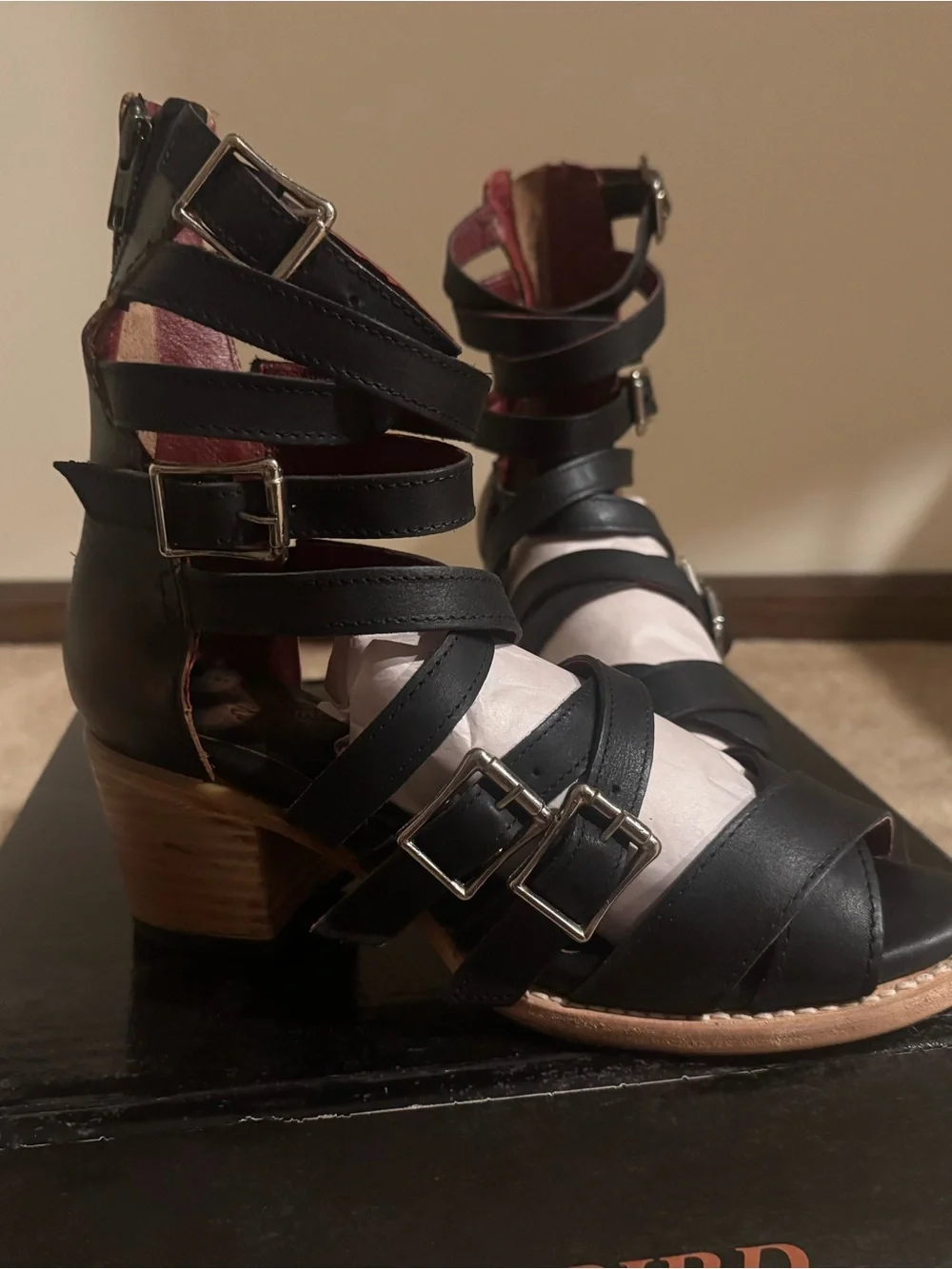 Freebird by Steven chunky heeled